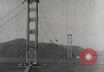 Standbild Golden Gate Bridge United States USA, 1933, aus Sekunde 45 historischem Filmmaterial Videoclip 65675067268