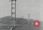 Standbild Golden Gate Bridge United States USA, 1933, aus Sekunde 46 historischem Filmmaterial Videoclip 65675067268