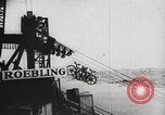 Image of Golden Gate Bridge United States USA, 1933, second 40 stock footage video 65675067271