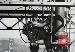 Standbild Golden Gate Bridge United States USA, 1933, aus Sekunde 52 historischem Filmmaterial Videoclip 65675067275
