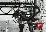 Standbild Golden Gate Bridge United States USA, 1933, aus Sekunde 53 historischem Filmmaterial Videoclip 65675067275