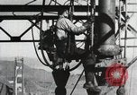 Standbild Golden Gate Bridge United States USA, 1933, aus Sekunde 54 historischem Filmmaterial Videoclip 65675067275