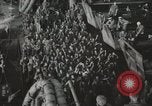 Image of Troop ships filled with infantry Pacific Theater, 1945, second 5 stock footage video 65675067285