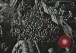 Image of Troop ships filled with infantry Pacific Theater, 1945, second 7 stock footage video 65675067285