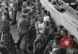 Image of Troop ships filled with infantry Pacific Theater, 1945, second 10 stock footage video 65675067285