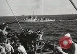 Image of Troop ships filled with infantry Pacific Theater, 1945, second 12 stock footage video 65675067285