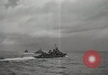 Image of Troop ships filled with infantry Pacific Theater, 1945, second 16 stock footage video 65675067285