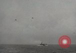 Image of Troop ships filled with infantry Pacific Theater, 1945, second 36 stock footage video 65675067285
