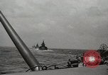 Image of Troop ships filled with infantry Pacific Theater, 1945, second 45 stock footage video 65675067285