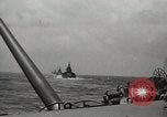 Image of Troop ships filled with infantry Pacific Theater, 1945, second 46 stock footage video 65675067285