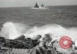 Image of Troop ships filled with infantry Pacific Theater, 1945, second 57 stock footage video 65675067285