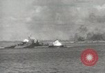 Image of American Amphibious operations in the Pacific in World War 2 Pacific Theater, 1945, second 22 stock footage video 65675067286