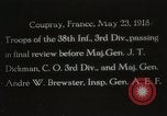 Standbild 3 Infanterie Division Coupray Frankreich, 1918, aus Sekunde 1 historischem Filmmaterial Videoclip 65675067297