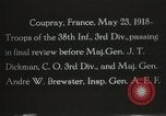 Standbild 3 Infanterie Division Coupray Frankreich, 1918, aus Sekunde 3 historischem Filmmaterial Videoclip 65675067297