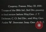 Standbild 3 Infanterie Division Coupray Frankreich, 1918, aus Sekunde 5 historischem Filmmaterial Videoclip 65675067297