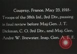Standbild 3 Infanterie Division Coupray Frankreich, 1918, aus Sekunde 13 historischem Filmmaterial Videoclip 65675067297