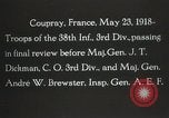 Standbild 3 Infanterie Division Coupray Frankreich, 1918, aus Sekunde 16 historischem Filmmaterial Videoclip 65675067297