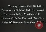 Standbild 3 Infanterie Division Coupray Frankreich, 1918, aus Sekunde 17 historischem Filmmaterial Videoclip 65675067297