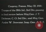 Standbild 3 Infanterie Division Coupray Frankreich, 1918, aus Sekunde 20 historischem Filmmaterial Videoclip 65675067297