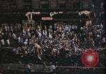 Image of aerial view of F street during V-J Day celebrations Washington DC USA, 1945, second 3 stock footage video 65675067302