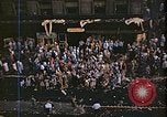 Image of aerial view of F street during V-J Day celebrations Washington DC USA, 1945, second 4 stock footage video 65675067302