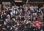 Image of aerial view of F street during V-J Day celebrations Washington DC USA, 1945, second 8 stock footage video 65675067302