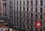Image of aerial view of F street during V-J Day celebrations Washington DC USA, 1945, second 13 stock footage video 65675067302