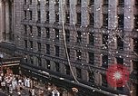 Image of aerial view of F street during V-J Day celebrations Washington DC USA, 1945, second 16 stock footage video 65675067302
