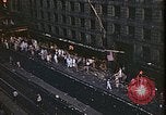 Image of aerial view of F street during V-J Day celebrations Washington DC USA, 1945, second 26 stock footage video 65675067302