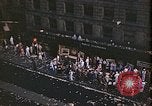 Image of aerial view of F street during V-J Day celebrations Washington DC USA, 1945, second 32 stock footage video 65675067302