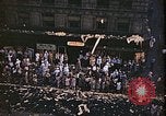 Image of aerial view of F street during V-J Day celebrations Washington DC USA, 1945, second 39 stock footage video 65675067302