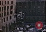 Image of aerial view of F street during V-J Day celebrations Washington DC USA, 1945, second 43 stock footage video 65675067302