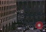 Image of aerial view of F street during V-J Day celebrations Washington DC USA, 1945, second 47 stock footage video 65675067302