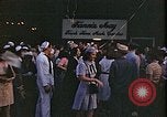 Image of aerial view of F street during V-J Day celebrations Washington DC USA, 1945, second 62 stock footage video 65675067302