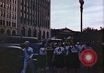 Image of V-J Day at 14th and F streets Washington DC USA, 1945, second 20 stock footage video 65675067303