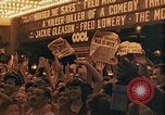 Image of V-J Day in front of the Capitol Theater Washington DC USA, 1945, second 11 stock footage video 65675067304