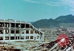 Standbild physische Schäden Nagasaki Japan, 1945, aus Sekunde 60 historischem Filmmaterial Videoclip 65675067330