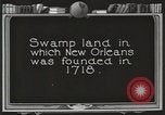 Image of origin of city New Orleans Louisiana USA, 1923, second 28 stock footage video 65675067363