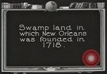 Image of origin of city New Orleans Louisiana USA, 1923, second 30 stock footage video 65675067363