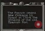 Image of Old Spanish Fort of New Orleans New Orleans Louisiana USA, 1923, second 3 stock footage video 65675067364