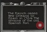 Image of Old Spanish Fort of New Orleans New Orleans Louisiana USA, 1923, second 4 stock footage video 65675067364