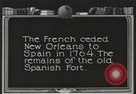 Image of Old Spanish Fort of New Orleans New Orleans Louisiana USA, 1923, second 8 stock footage video 65675067364