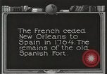 Image of Old Spanish Fort of New Orleans New Orleans Louisiana USA, 1923, second 9 stock footage video 65675067364