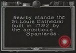 Image of old buildings New Orleans Louisiana USA, 1923, second 53 stock footage video 65675067365