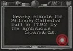 Image of old buildings New Orleans Louisiana USA, 1923, second 54 stock footage video 65675067365