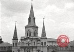 Image of old buildings New Orleans Louisiana USA, 1923, second 55 stock footage video 65675067365