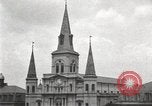 Image of old buildings New Orleans Louisiana USA, 1923, second 57 stock footage video 65675067365