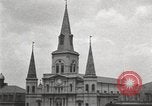 Image of old buildings New Orleans Louisiana USA, 1923, second 58 stock footage video 65675067365