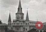 Image of old buildings New Orleans Louisiana USA, 1923, second 61 stock footage video 65675067365