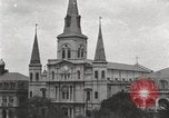 Image of old buildings New Orleans Louisiana USA, 1923, second 62 stock footage video 65675067365